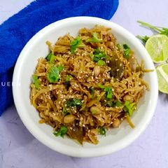 A picture of Suran ki Khichdi.