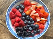 A picture of vanilla yogurt