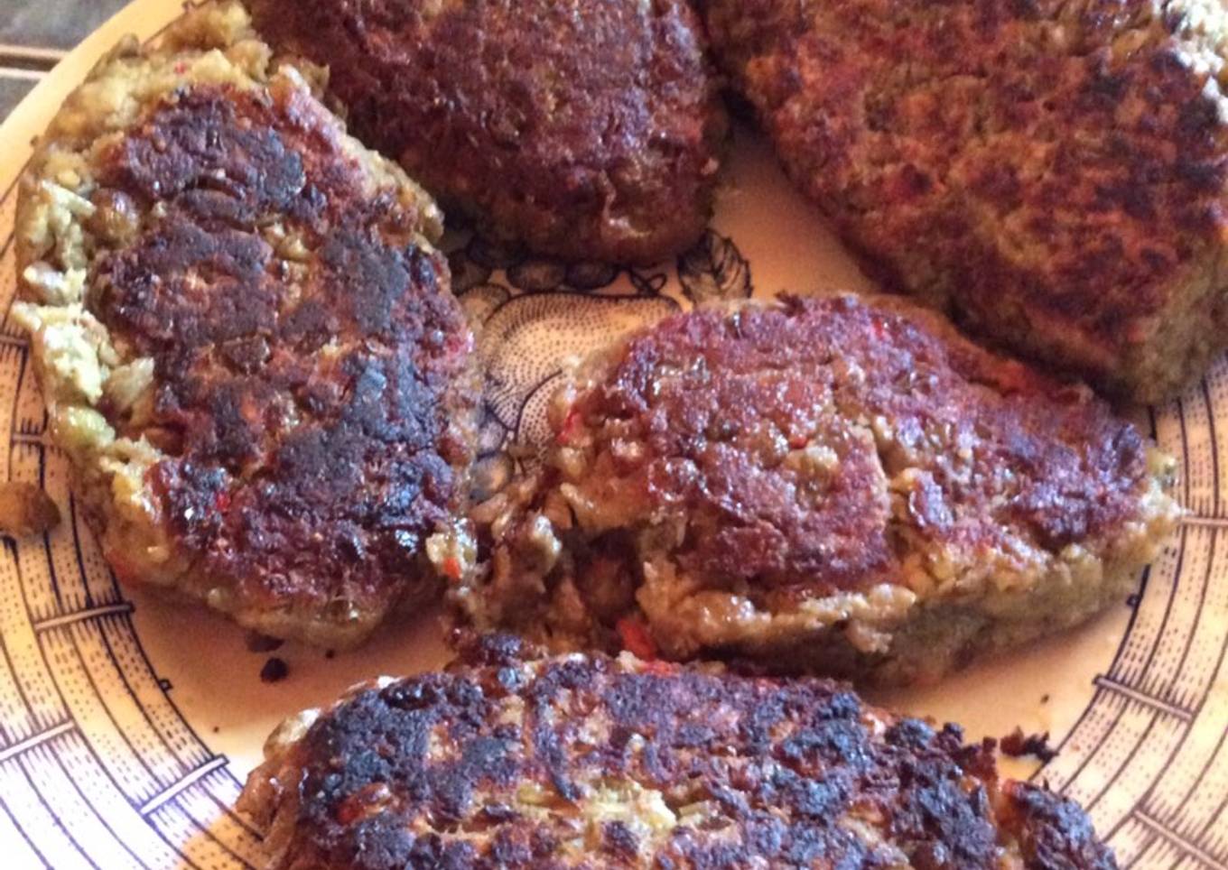 Hamburguesas de lentejas