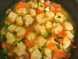 Sop baso udang
