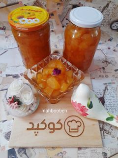 عکسی از دستور مربای سیب 🍏