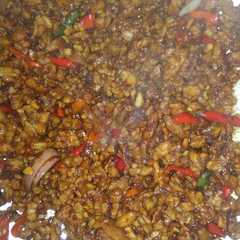 Orek tempe kering pedas রেসিপির প্রধান ছবি