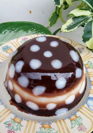 Foto resep Puding polkadot.