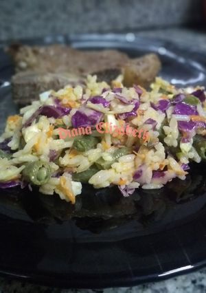 Una foto de Guarnición de arroz.🎎👩🏼🍳