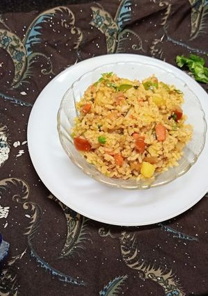 વેજ બિરયાની(veg biryani recipe in gujarati) રેસીપી મુખ્ય ફોટો