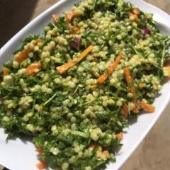 A picture of Morocco Carrot lentils salad.