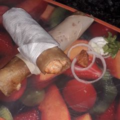A picture of Chicken mayo roll.