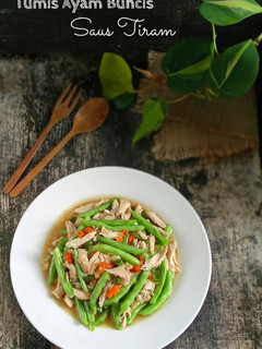 Foto resep Tumis Ayam Buncis Saus Tiram