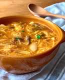 Nui Tóc Tiên Nấu Tôm Nấm & Cà Rốt Xay