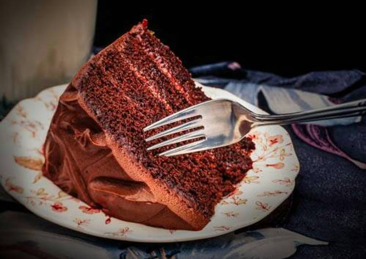 Recipe: Appetizing Sour cream chocolate cake