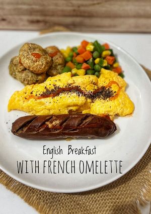 Foto resep English Breakfast with French Omelette
