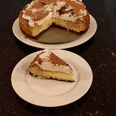 A picture of Cappucchino Cheesecake.
