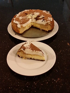 A picture of Cappucchino Cheesecake.