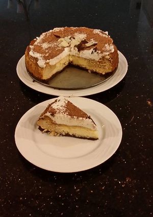 A picture of Cappucchino Cheesecake.