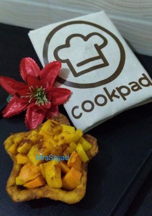A picture of Mango poori.