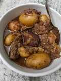 Slow Cooker Smothered Cubed Steak and Onions