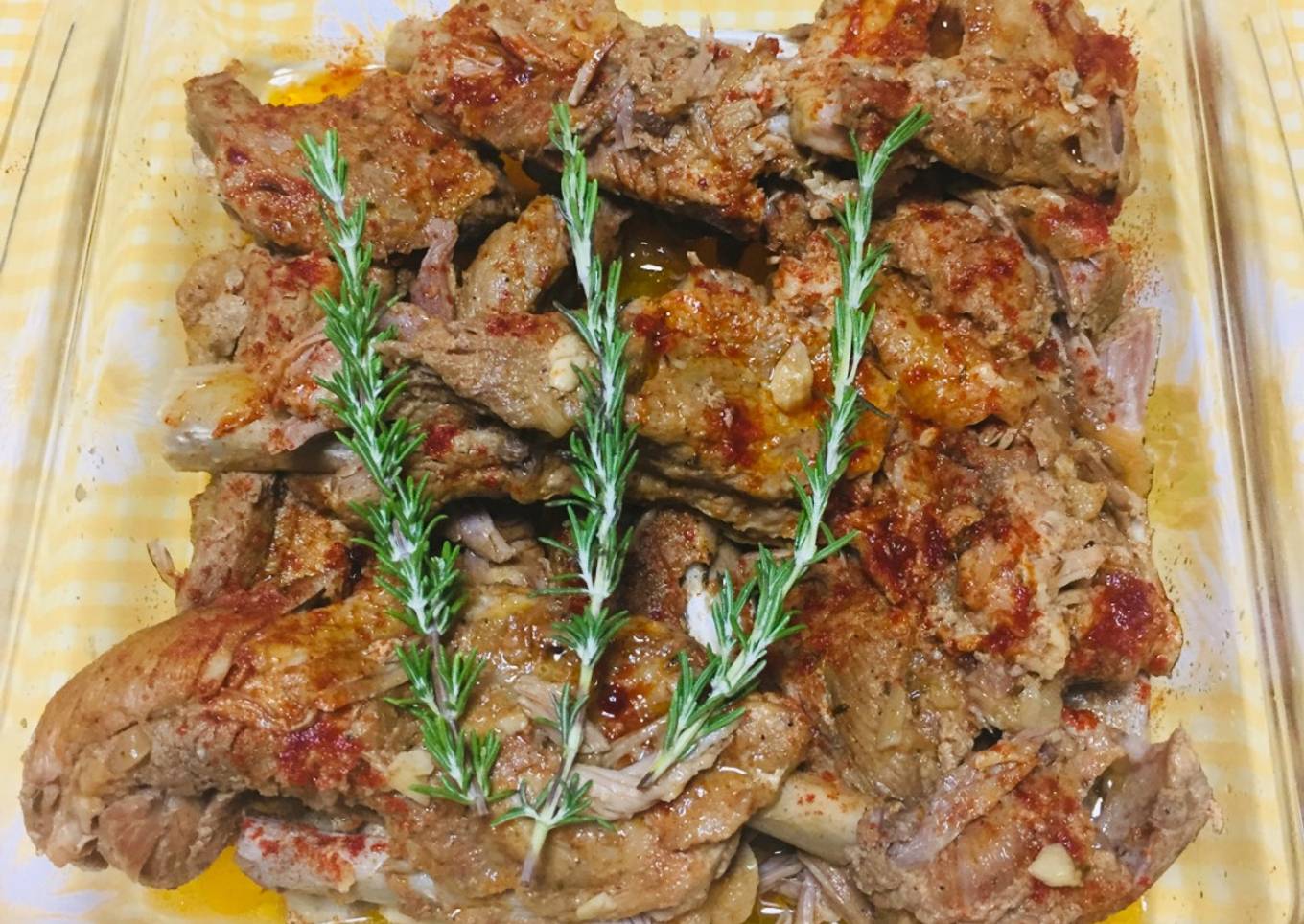 Costillas de Cerdo al Horno picante 🌶🌿🐷 !