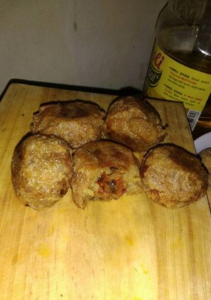 Foto resep Perkedel sosis sayuran, simple, enakk!!
