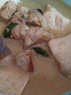 Foto resep Sayur santan ikan asap dan tahu