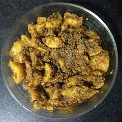 A picture of Instant Amla achar.