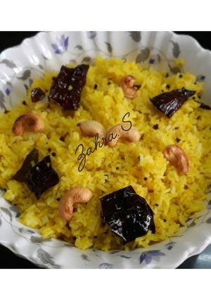 A picture of Lemon rice.