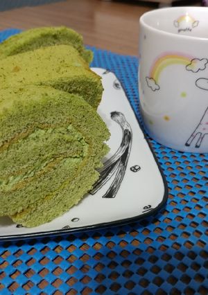 抹茶蛋糕 的食譜成品照片