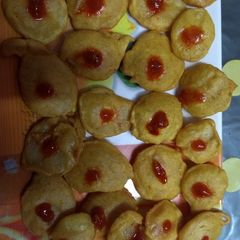 Aloo ke bhajiye- A picture of Aloo ke bhajiye-.