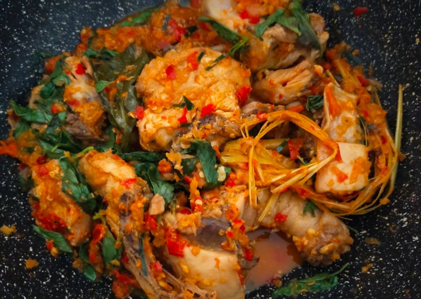 Ayam Rica Kemangi daun jeruk #11