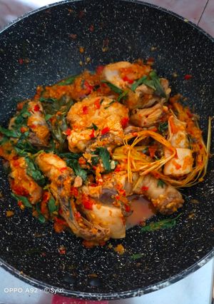 Foto resep Ayam Rica Kemangi daun jeruk #11