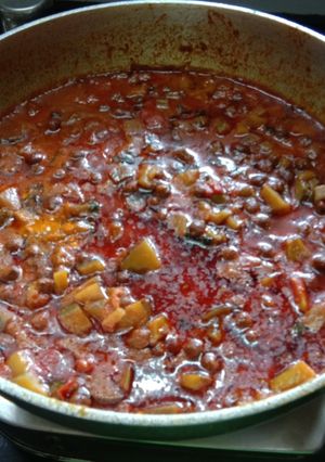 A picture of # vegan recipe.