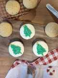 Cupcakes navideños en licuadora