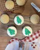 Cupcakes navideños en licuadora
