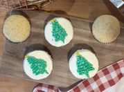 Una foto de cupcakes vainilla fácil