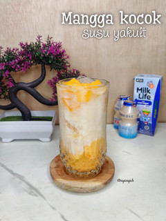 Foto resep Mangga Kocok Susu Yakult