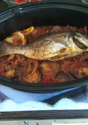 Une photo de Dorade royale aux épices brésiliennes