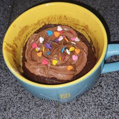 Moist Chocolate Mug Cake Recipe A picture of Moist Chocolate Mug Cake Recipe.