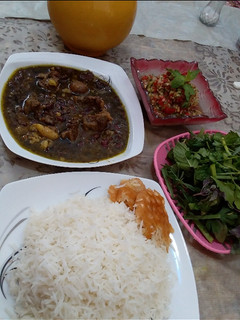 عکسی از دستور قرمه سبزی جوووون