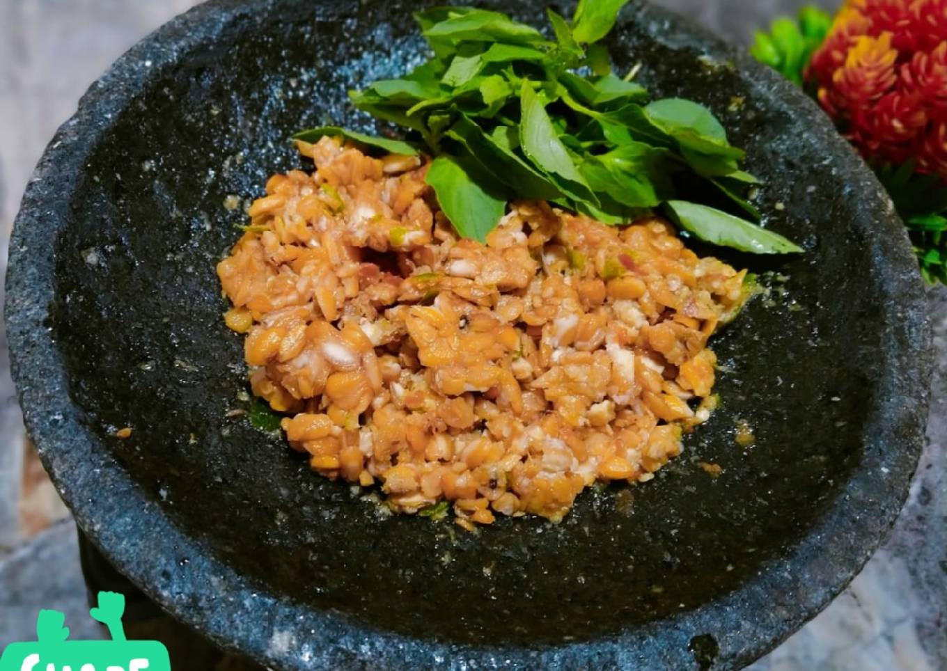 Sambel tempe favorit Qu