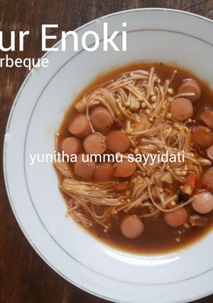 Foto resep Tumis Jamur Enoki Saus Barbeque