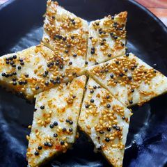 A picture of Khatta Dhokla.