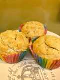 Muffin cơm dừa cho bé ăn dặm