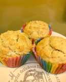 Muffin cơm dừa cho bé ăn dặm