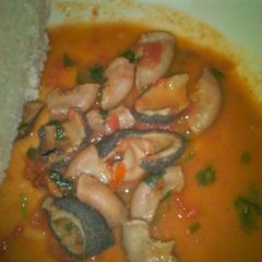 A picture of Matumbo stew.