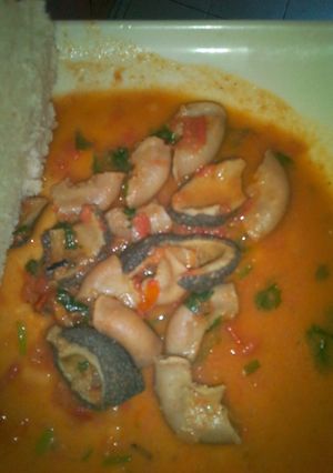 A picture of Matumbo stew.