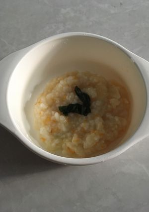 Foto resep Menu MPASI (Bubur Ayam Wortel)