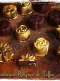 Bombones rellenos de toffee