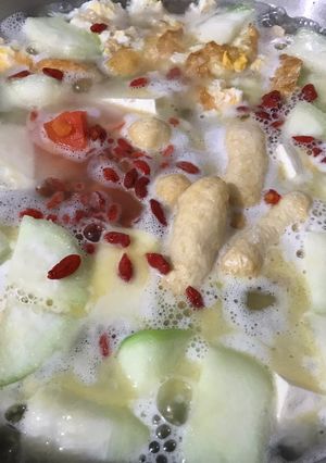 絲瓜豆腐湯 的食譜成品照片