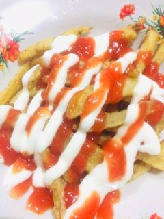 Foto resep French fries mayo