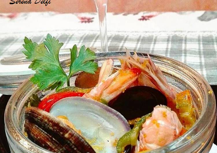 Zuppetta di pesce in vasocottura