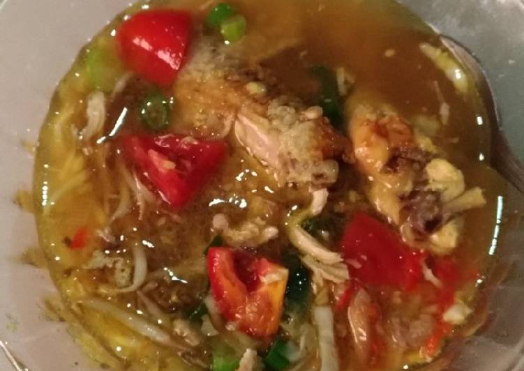 Resep Soto Ayam bening simple, Bisa Manjain Lidah